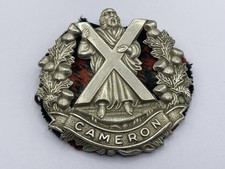WW1 Period Queens Own Cameron