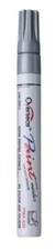 2x SILVER Tyre Letter Marker