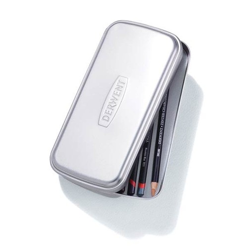 Derwent pencil tin empty - derwent,