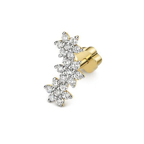 Diamond cartilage trio - cartilage, flower