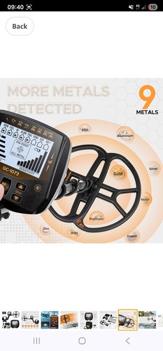 Metal detector 1073 - gc-1073, kit