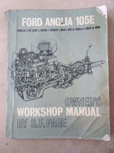 Ford anglia 105e owner - ford,