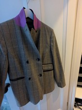 barbour wool tweed riding