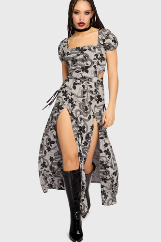 Killstar venomous rose maxi - killstar,