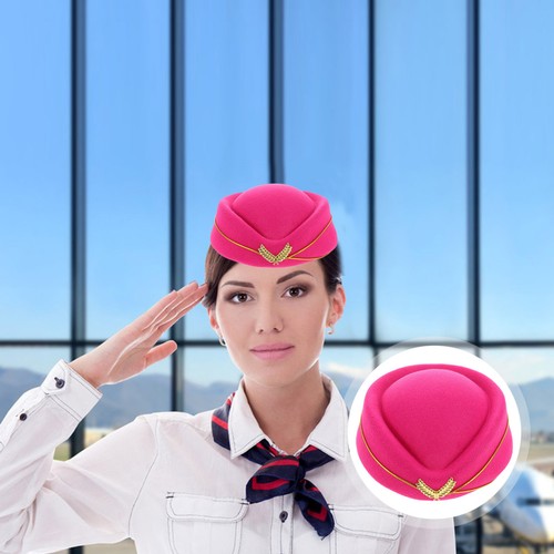 Women flight attendant hat - ,
