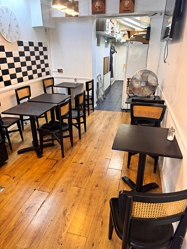 Café chairs 5 square - café,