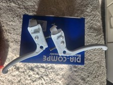 lee chi bmx levers in white