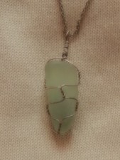 Ladies 4cm curved opaque clear