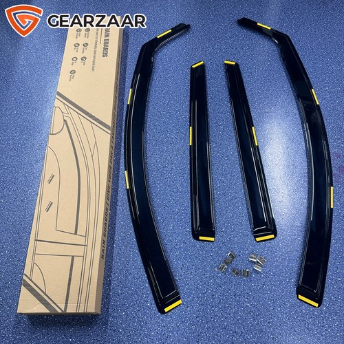 4pcs wind deflectors tinted - 4pcs,
