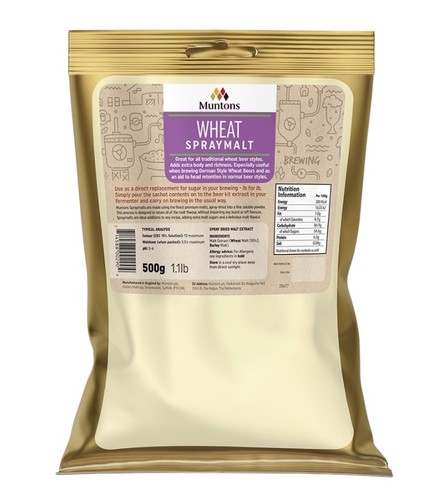 Muntons spraymalt wheat - spraymalt, 500g