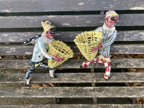 Pair venetian sconces - of,