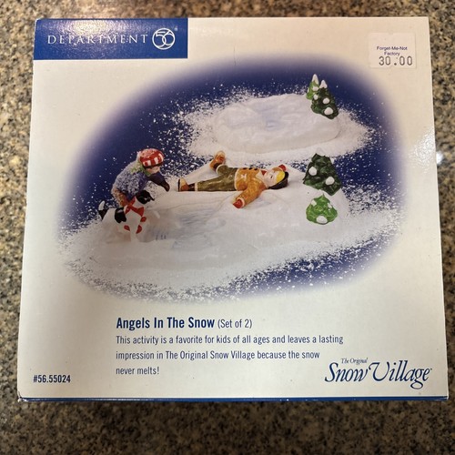 Dept christmas snow village - snow,