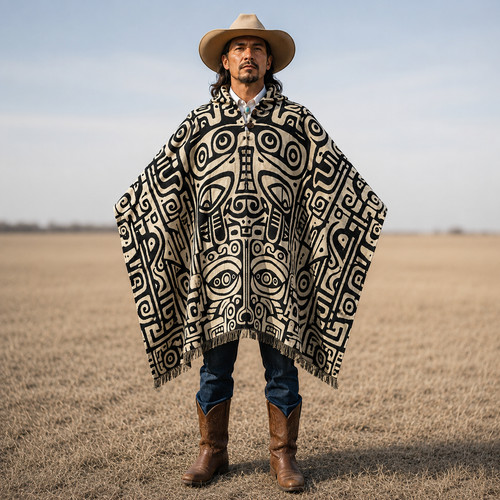 Handwoven unisex alpaca wool - unisex,