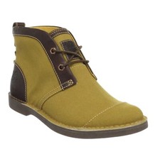 Timberland Cabot Ladies Mustard Fabric & Leather Chukka Boot Size US 9 UK 7