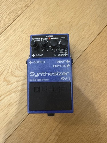 Boss synthesizer guitar - boss, sy-1