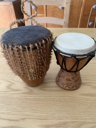 Set two hand drums djembe - drums,