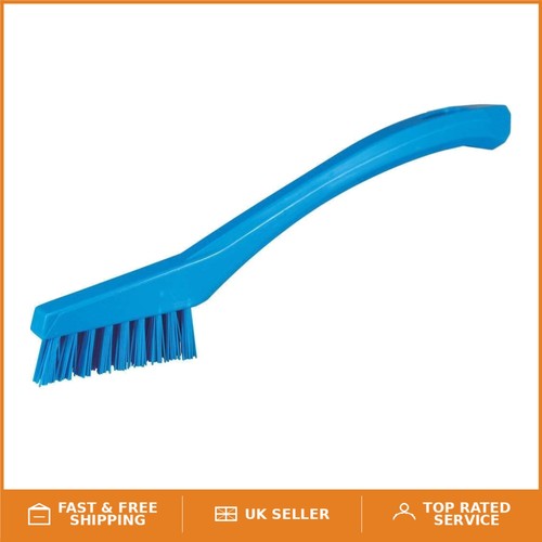 Blue stiff bristle hand - bristle, brush