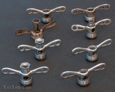 NOS Sturmey Archer WING AXLE NUTS Vintage Raleigh Bicycle 3 Speed Hubs Tour Bike