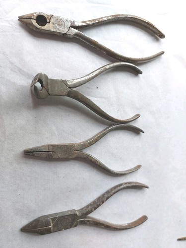 Vintage watchmaker pliers - vintage,