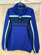 HUGO BOSS GOLF - 1/4 ZIP WOOL