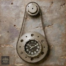 Bike Chain Wall Clock Bicycle