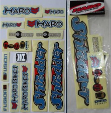 HARO SHREDDER BMX Sticker Set