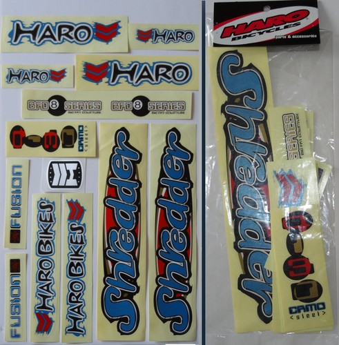 Haro shredder bmx - shredder, sticker