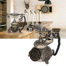 Vintage Telephone Retro Landline Telephones For Home Hotel Office Dec Set