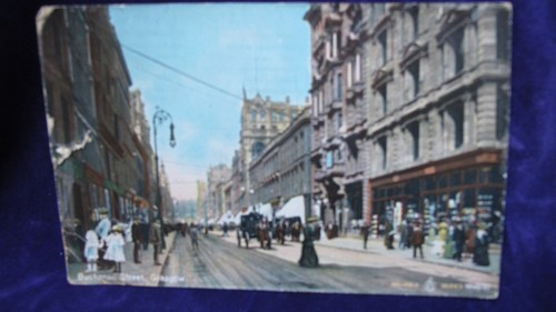 Postcard buchanan street - postcard:,