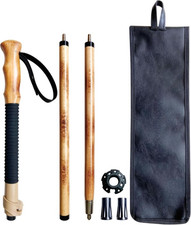Wood Trekking Pole Hiking