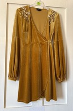 New Topshop Ochre Velvet