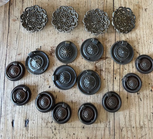 Job lot 18x genuine antique - lot,