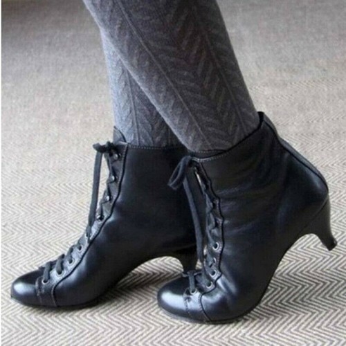 Women ladies low kitten - low, heel