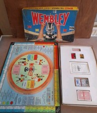 Vintage Wembley Board Game Old Retro Football Ariel Game Cup-tie Fa Cup