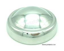 Portafold/Ansfold Caravan Hub Cap - Polished Aluminium