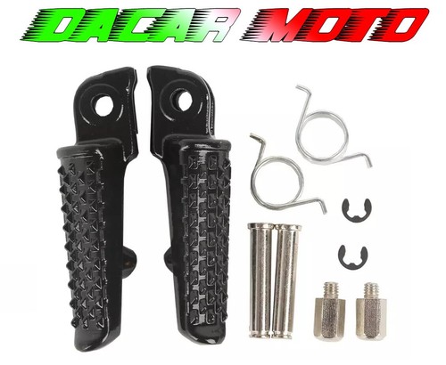 Pair black footpegs for - black,