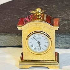 miniature carriage clock Vtg