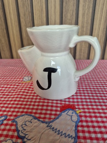 Vintage ceramic shaving mug - shaving,