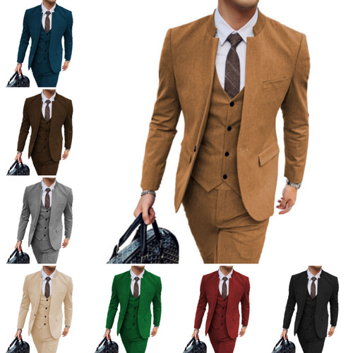Elegant men 3piece suit - men's,