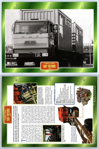 Daf fa2000 1973 flatbeds - 1973, &