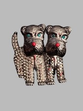 Butler & Wilson Twin Terrier