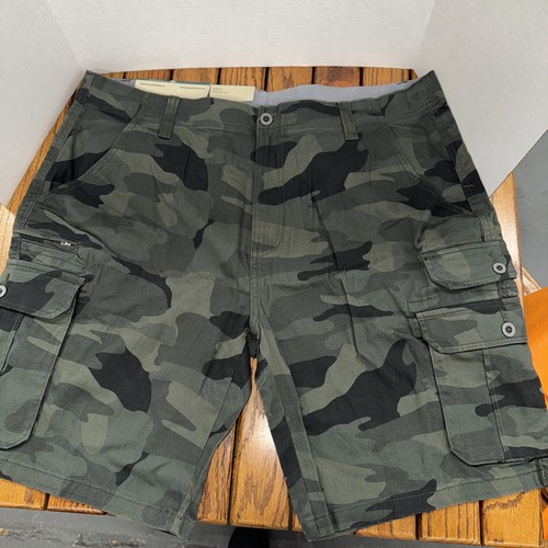 Iron cargo shorts - iron, stretch