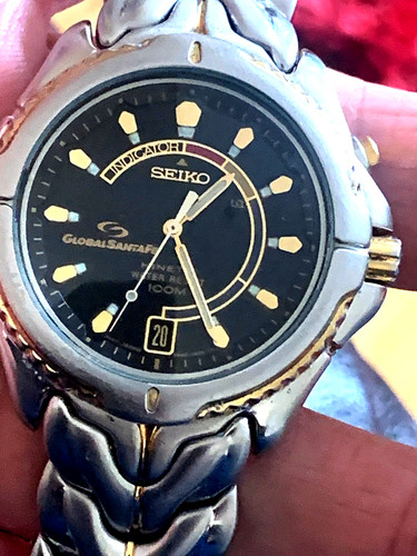 Seiko kinetic global santafe - seiko,