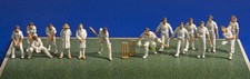 Peco Cricket Team Figures OO