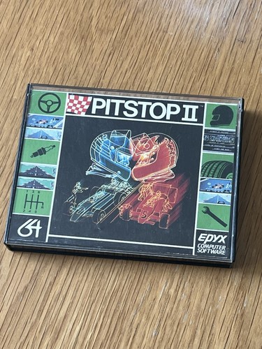 Commodore c64 pitstop ii - c64,
