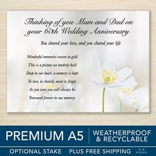 60th Wedding Anniversary