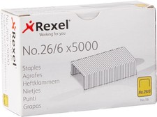 Rexel No.56 26/6 Staples for