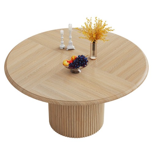 Reed round dining table - dining,