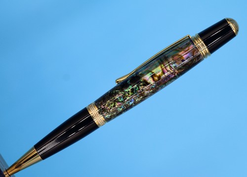 Paua abalone sierra pen - abalone,