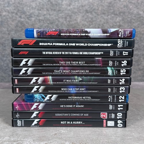 Official season review - f1, dvd